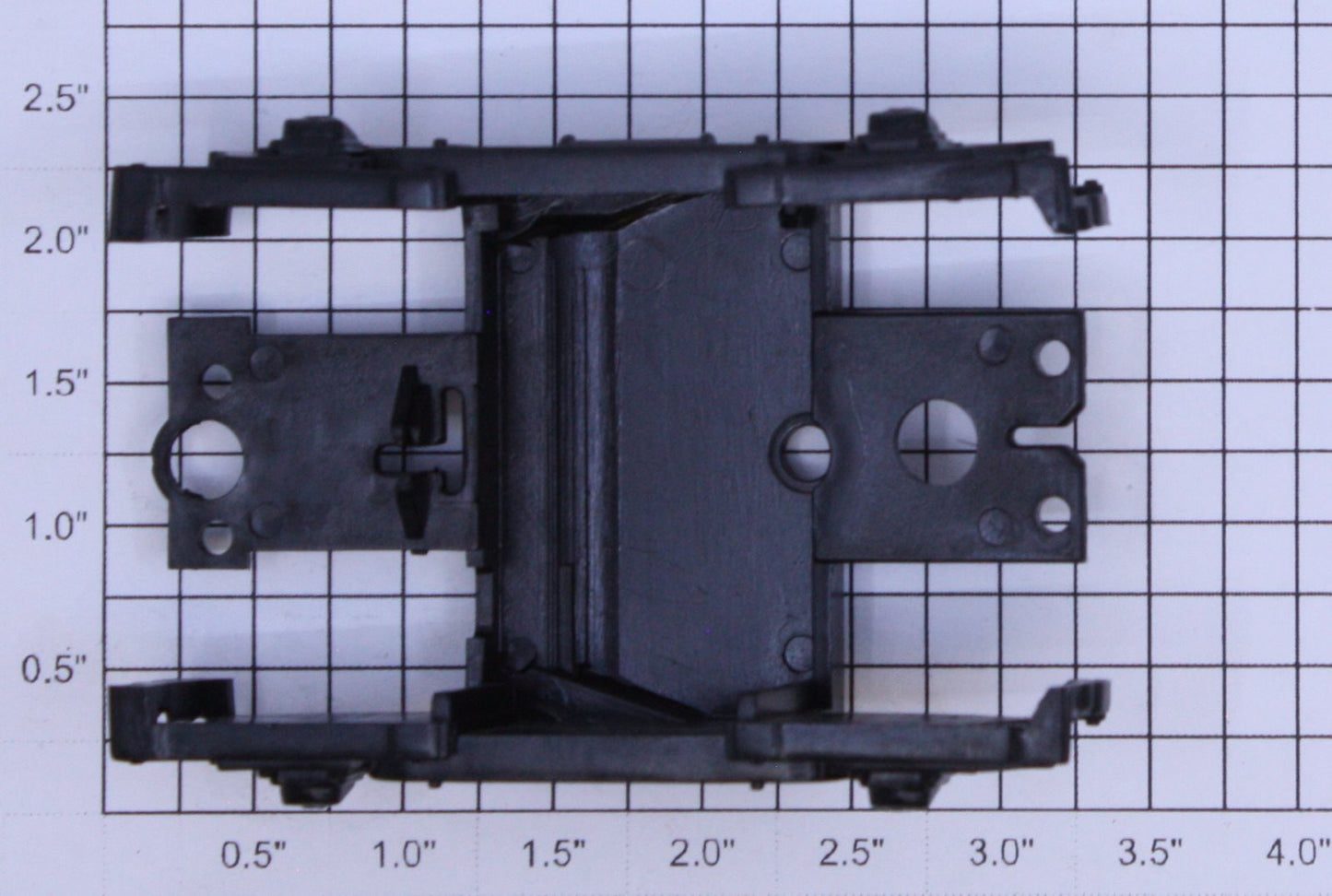 K-Line K2100-07-01 Black Alco Plastic Truck Frame No Stud or Guide