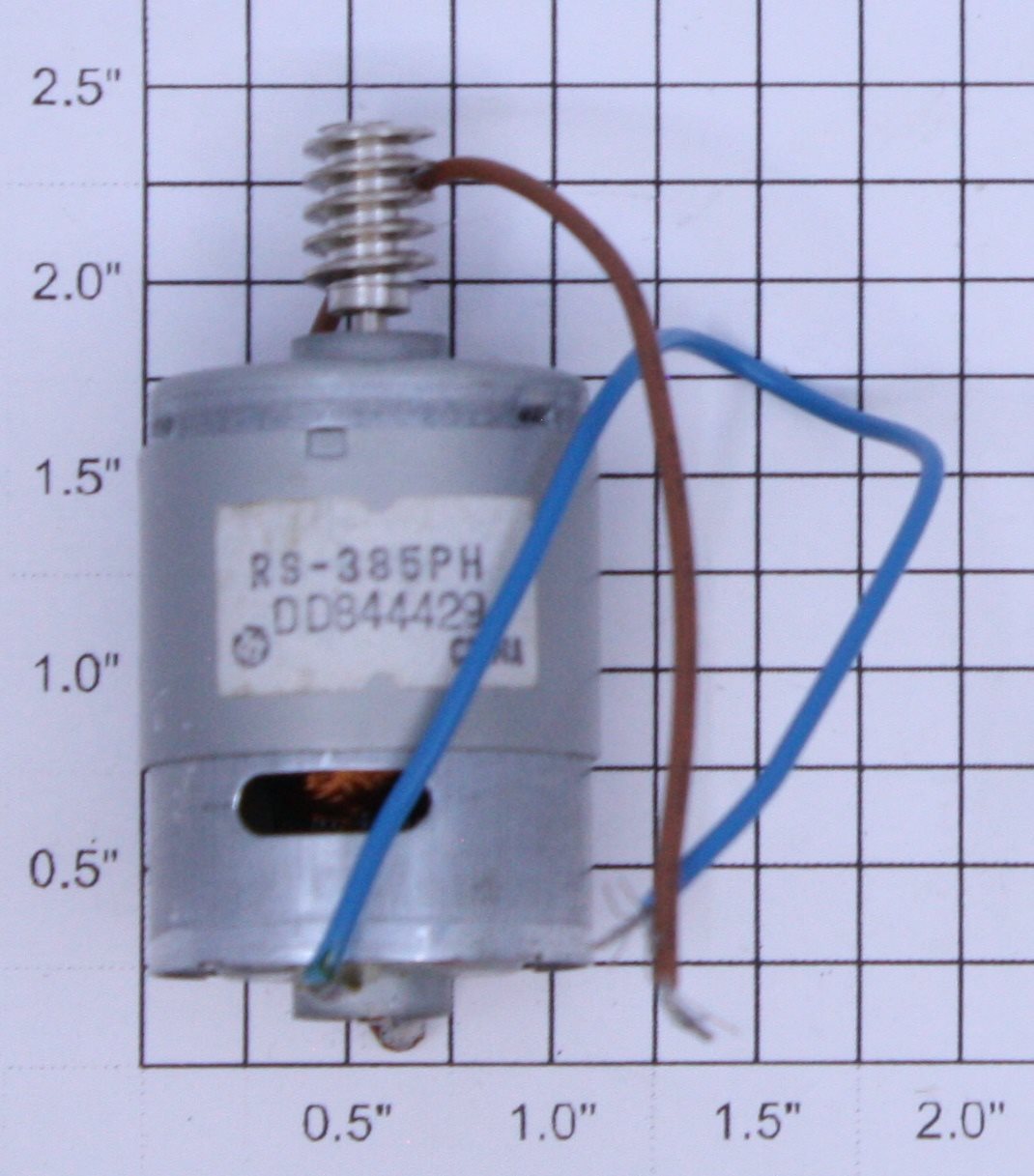 K-Line K3000-X001 12 Volt DC Motor with Worm Gear and Leads