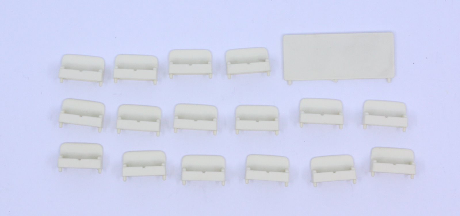 K-Line K4508A Tan Combine Car Interior Kit