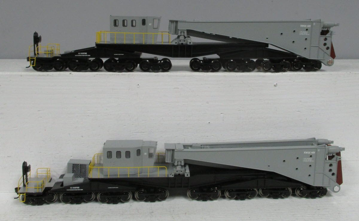 Bachmann 80502 HO Spectrum Undcrtd 380-Ton Schnabel w/ Transformer Freight Car
