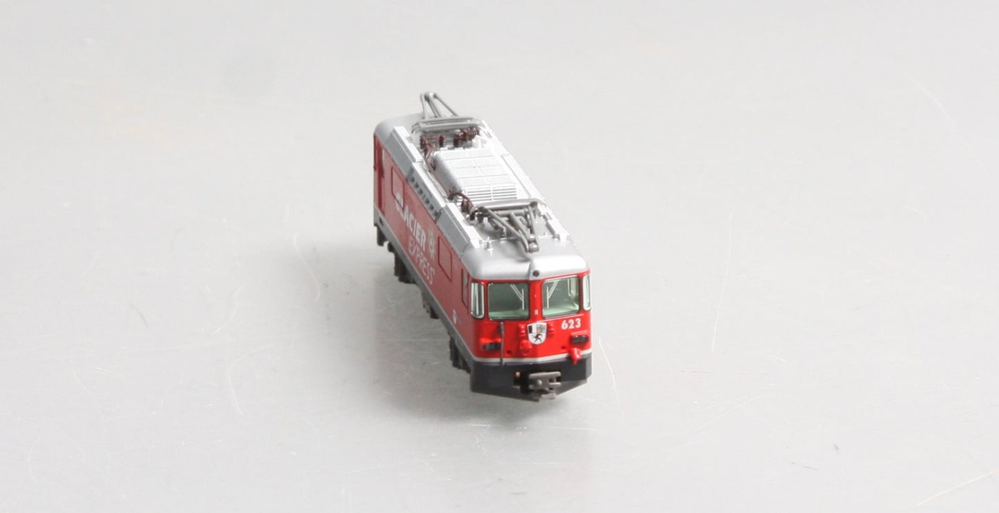 Kato 3102-2 N Glacier Express Ge4/4-II Alpine Electric Locomotive #623