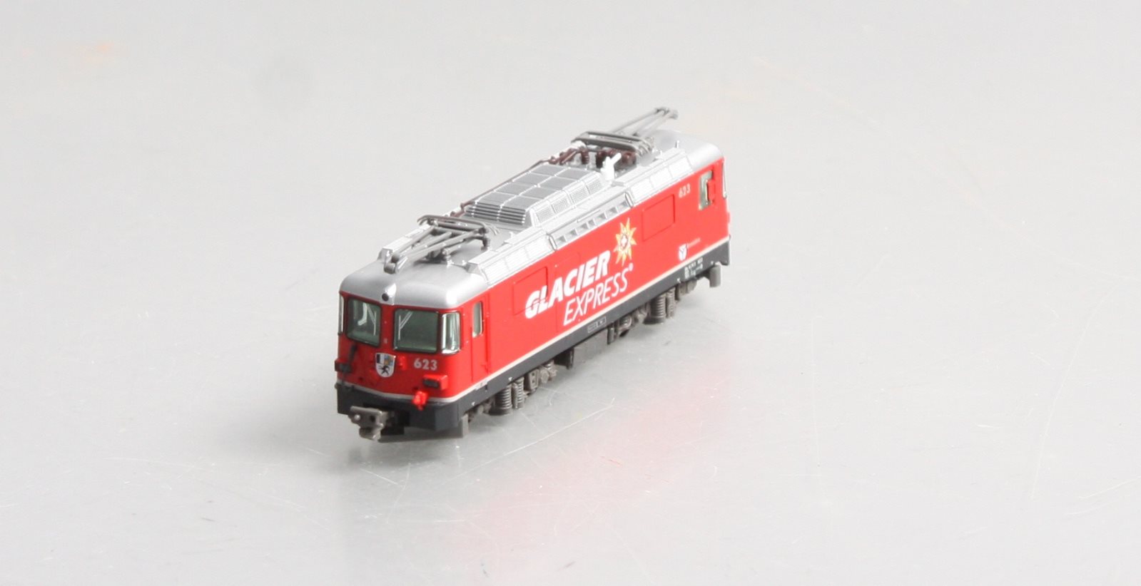 Kato 3102-2 N Glacier Express Ge4/4-II Alpine Electric Locomotive #623
