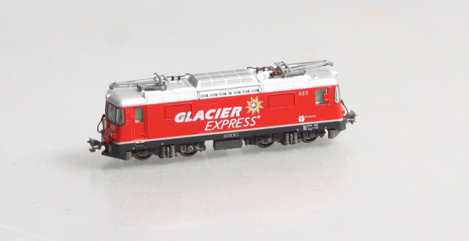 Kato 3102-2 N Glacier Express Ge4/4-II Alpine Electric Locomotive #623