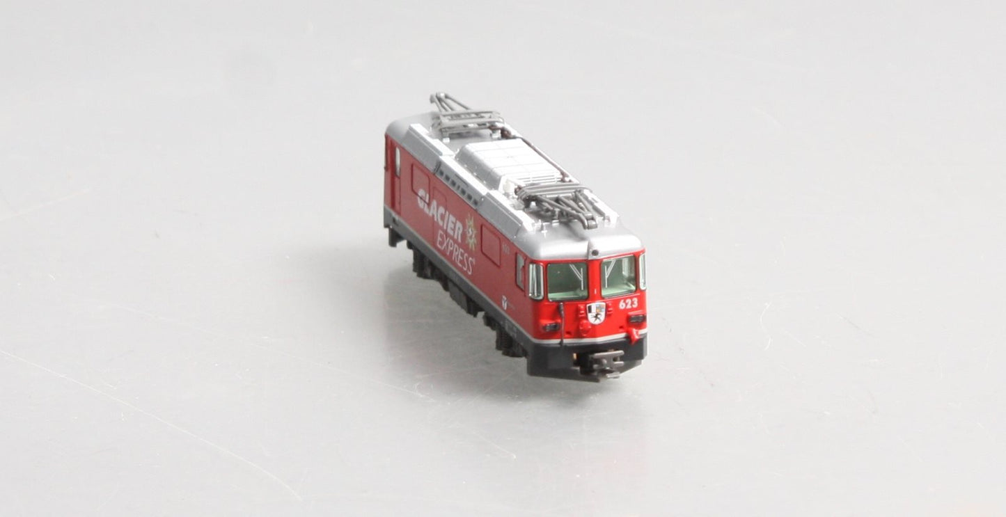 Kato 3102-2 N Glacier Express Ge4/4-II Alpine Electric Locomotive #623