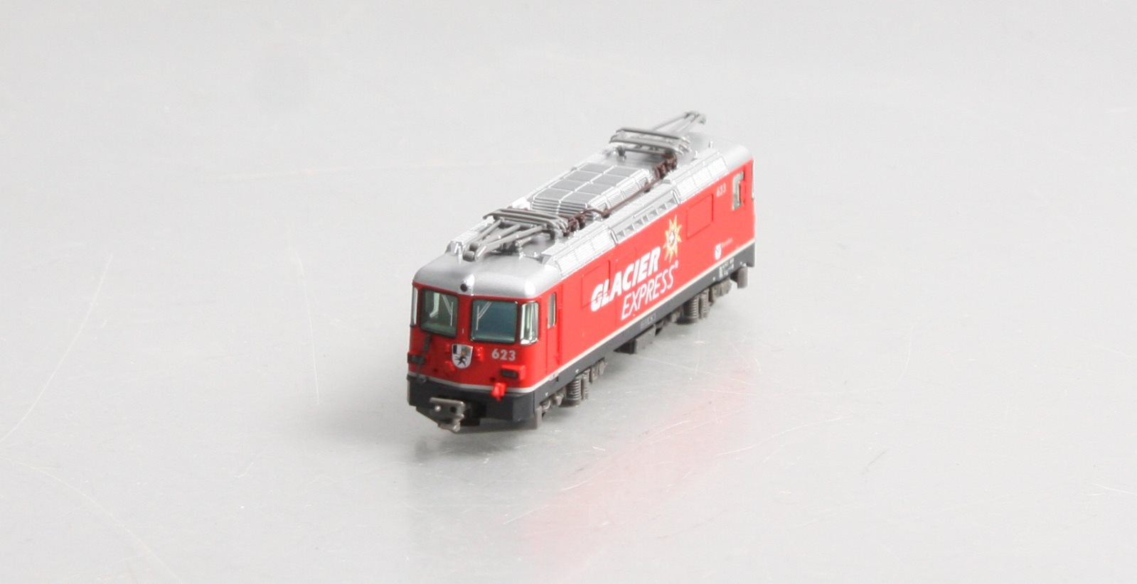 Kato 3102-2 N Glacier Express Ge4/4-II Alpine Electric Locomotive #623