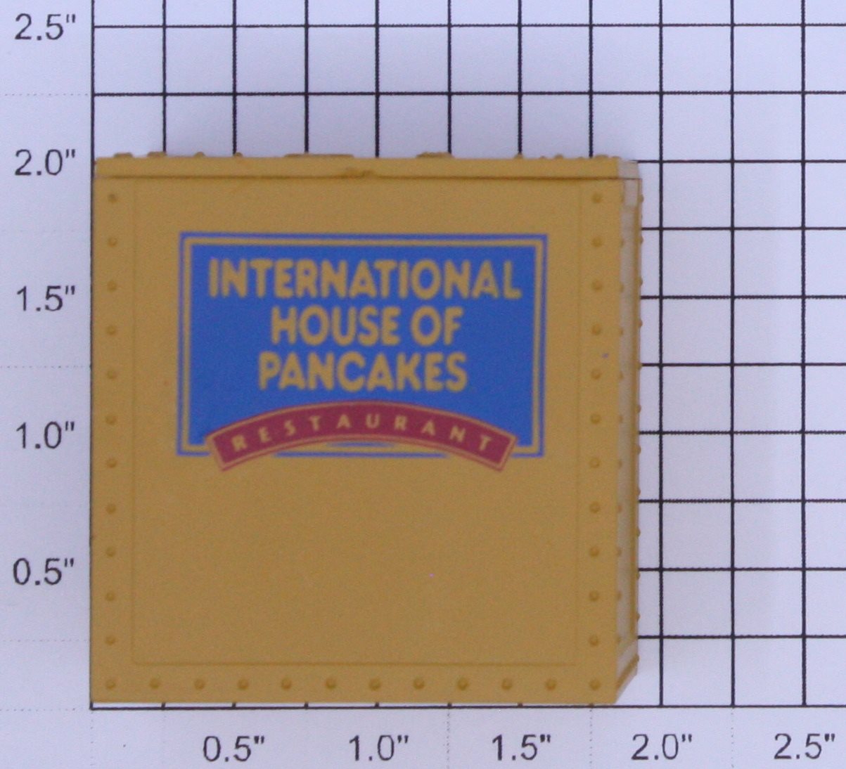 K-Line K5600-03-01E IHOP Chocolate Chip Charlie Crate with Lid