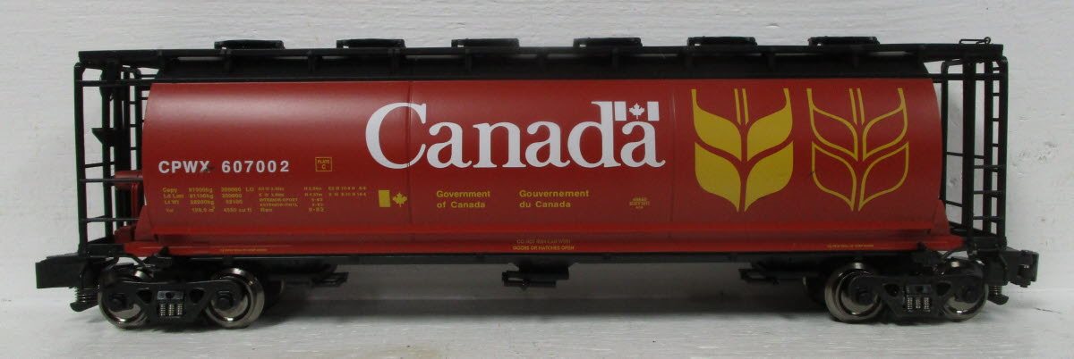 American Flyer 6-48650 S Scale Government of Canada Cylindrical Hopper