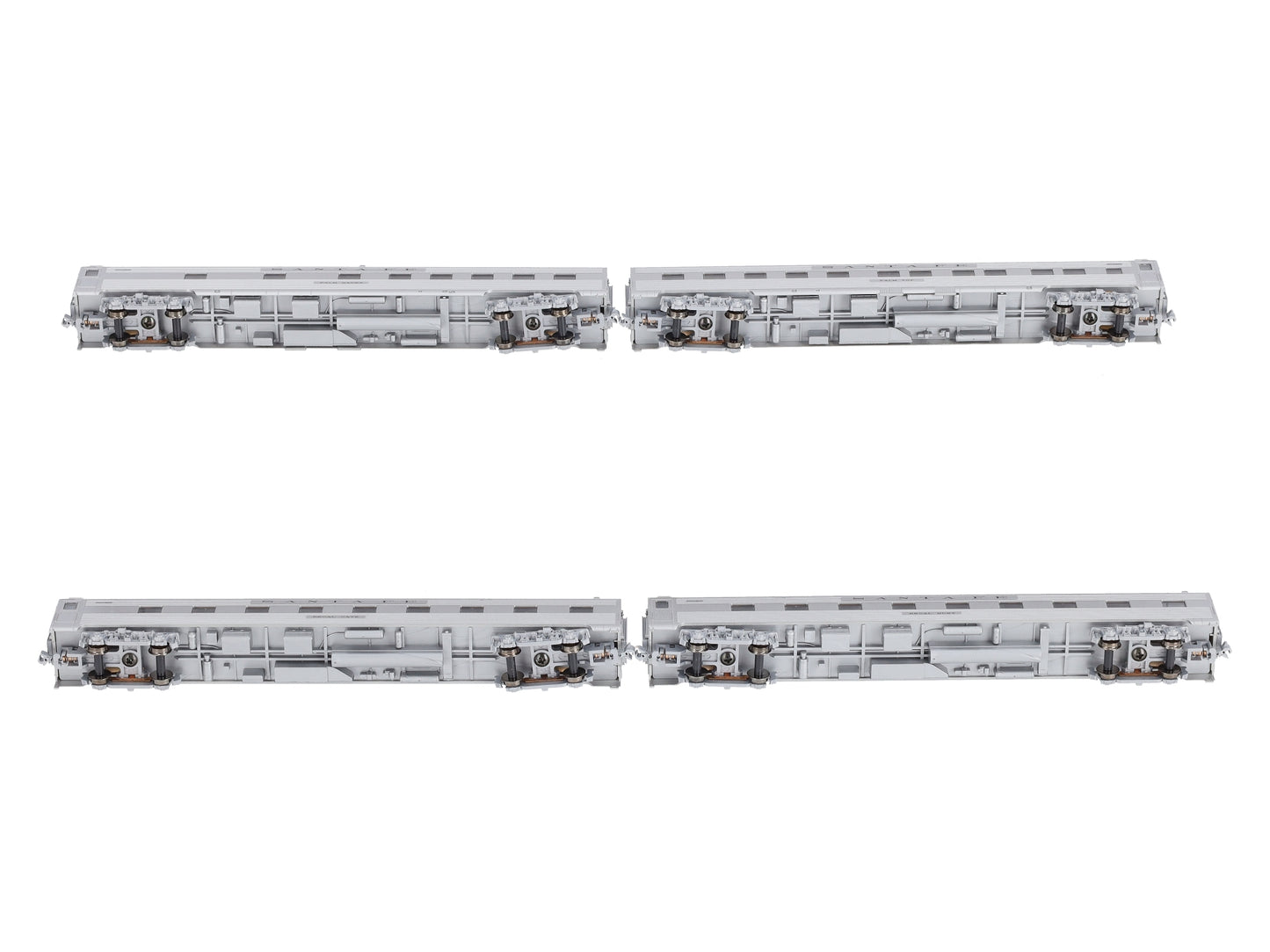 Kato 106-6003 N Scale Santa Fe Super Chief 4-Car Passenger Set