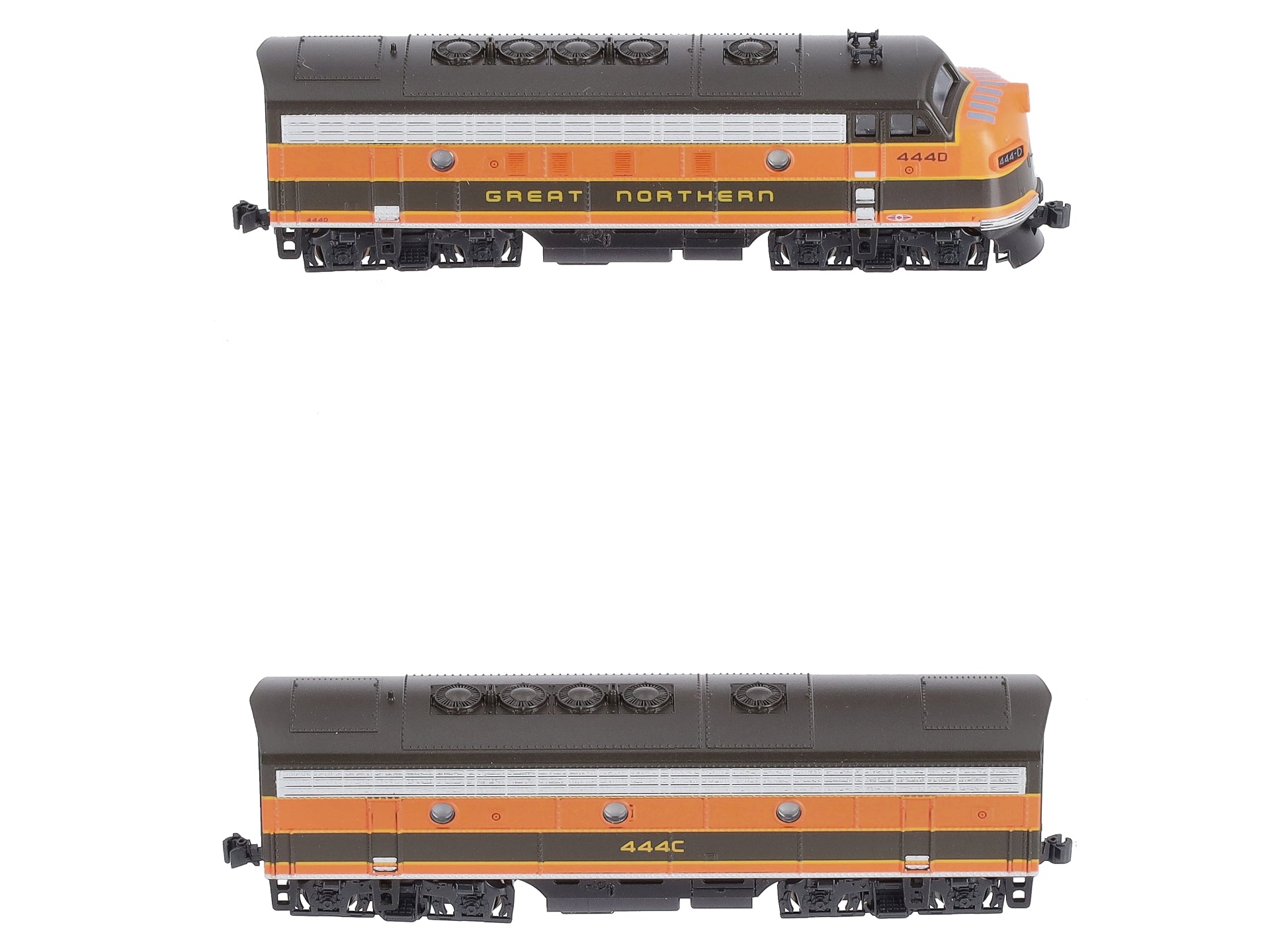 Kato 106-0421 N Great Northern EMD F7 Freight 2 Diesel Locomotive