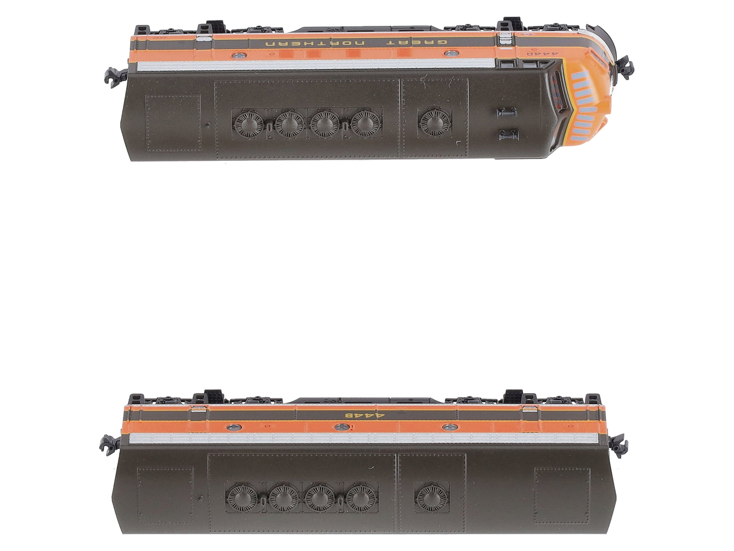 Kato 106-0420 N Great Northern EMD F7A/F7B Diesel Locomotive #444A/#444B