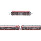 Kato 10-1145 N Scale Glacier Express 3-Car Set