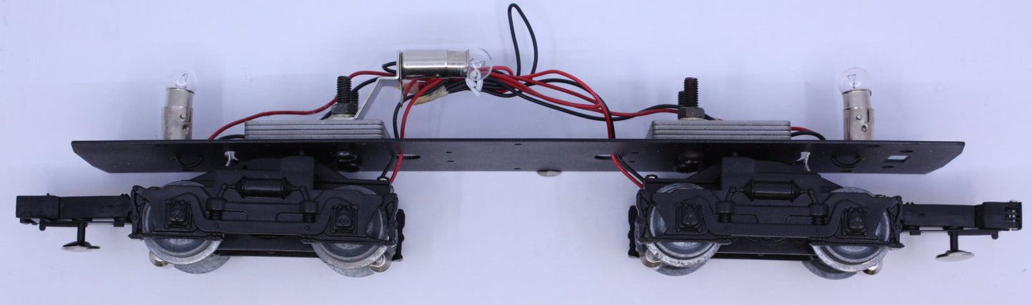 K-Line K2600D RDC Dummy Unit Frame with Trucks, Weights, and Lights