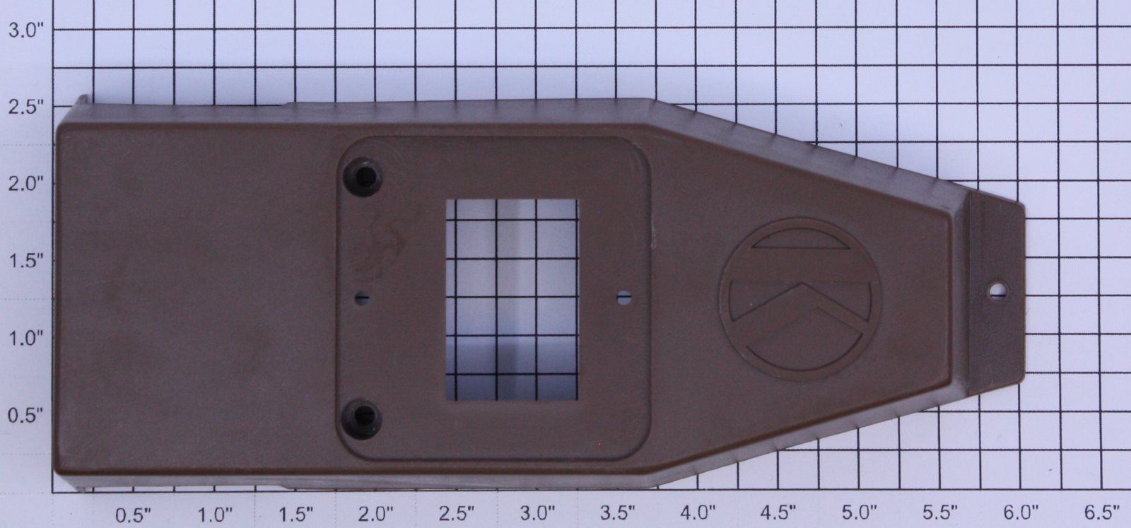 K-Line K370-13 Brown Switch Cover Housing