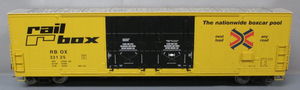 Aristo-Craft 50015 G Scale Railbox 53' Evans Boxcar