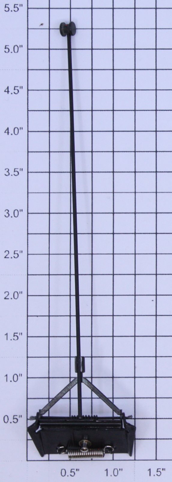 K-Line K27001-M009 Trolley Pole for Interurban RS-3 - 4-3/4" Long