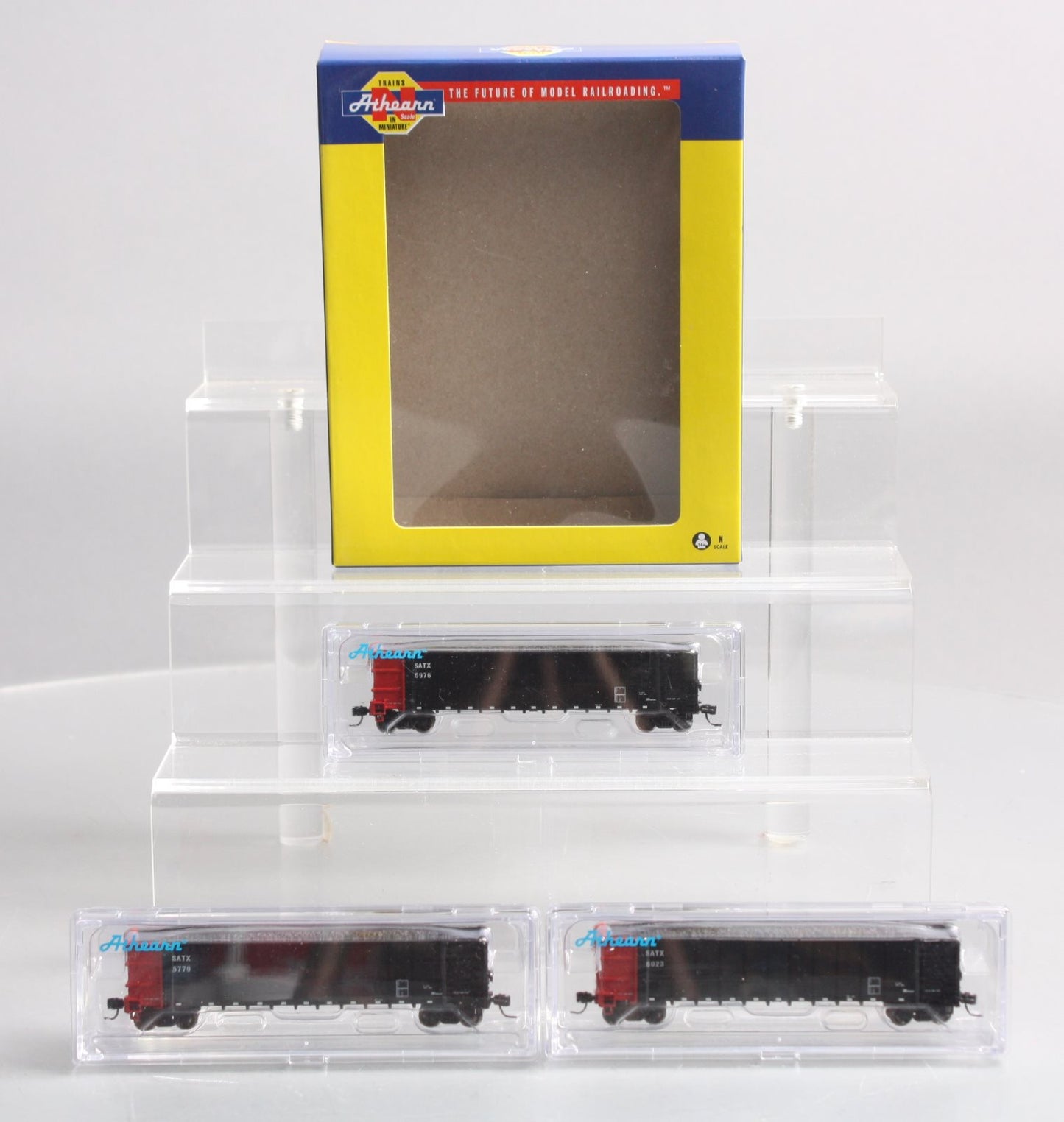 Athearn 16556 N SATX Thrall High Side Gondola w/Load (Set of 3)