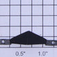 K-Line K2410-10-02R2 Black Cowcatcher