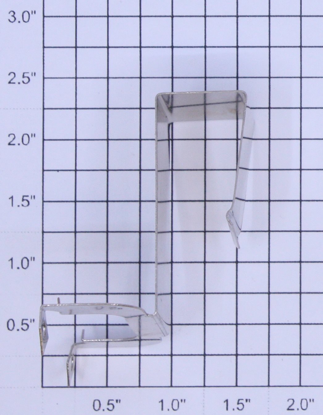 K-Line K3715-X025 Battery Bracket Clip with Two Mounting Holes