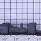 K-Line K614-04-01 Bay Window Caboose Smoke Stack