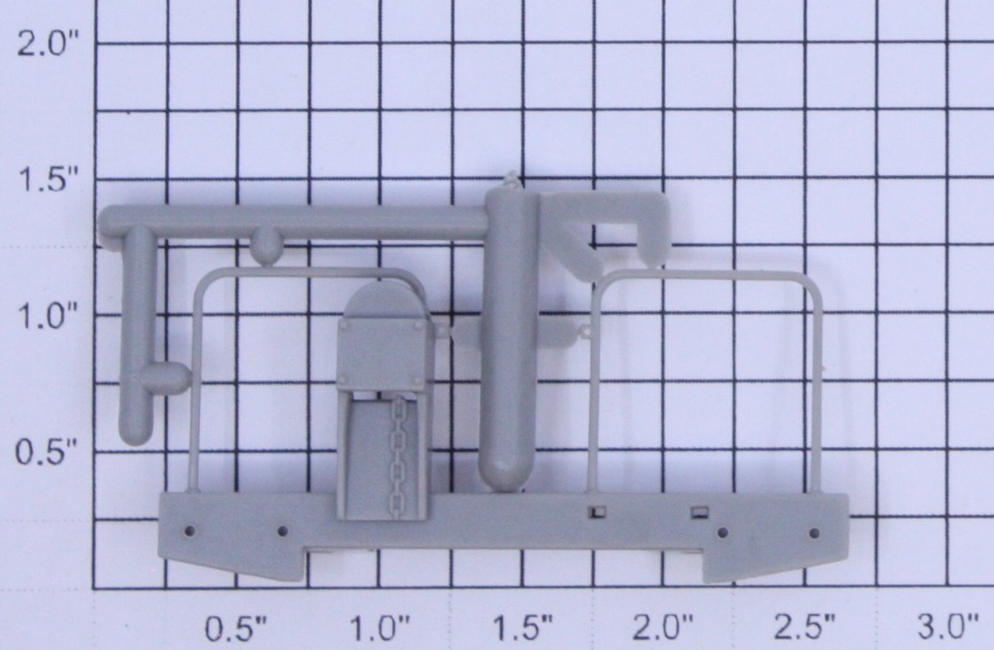 K-Line K616-EX010A Unpainted Caboose End Rail