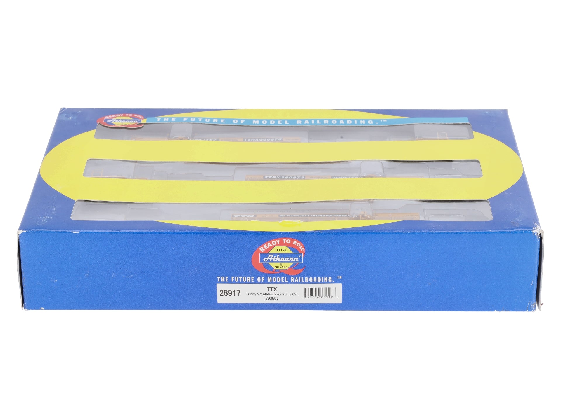 Athearn 28917 HO TTRX 57' All Purpose Spine Car #360873