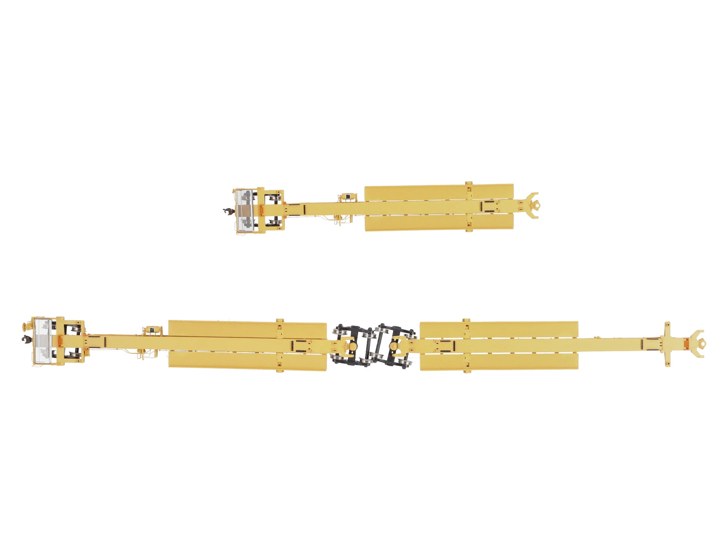 Athearn 28916 TTRX 57' All Purpose Spine Car #360868