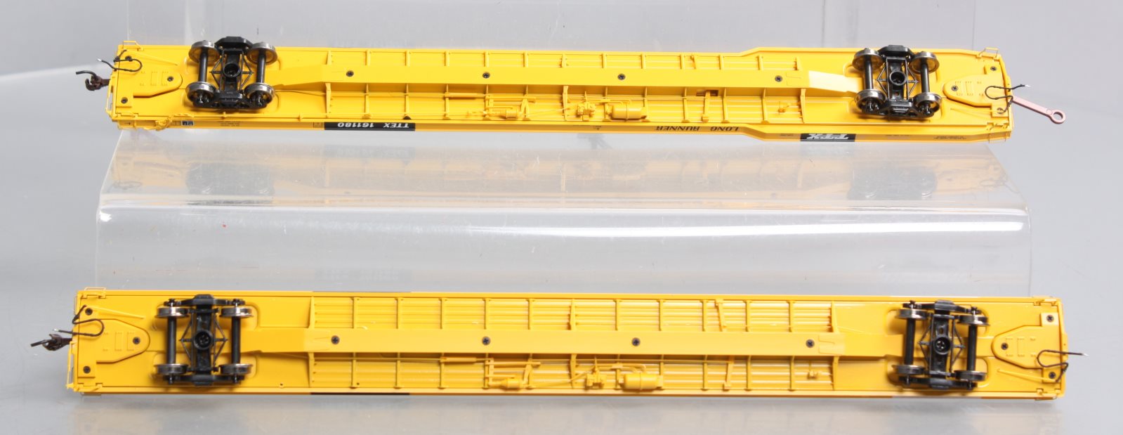 Athearn G29551 HO Scale TTX/TTEX F89F 89' Flat Cars #161180 (Set