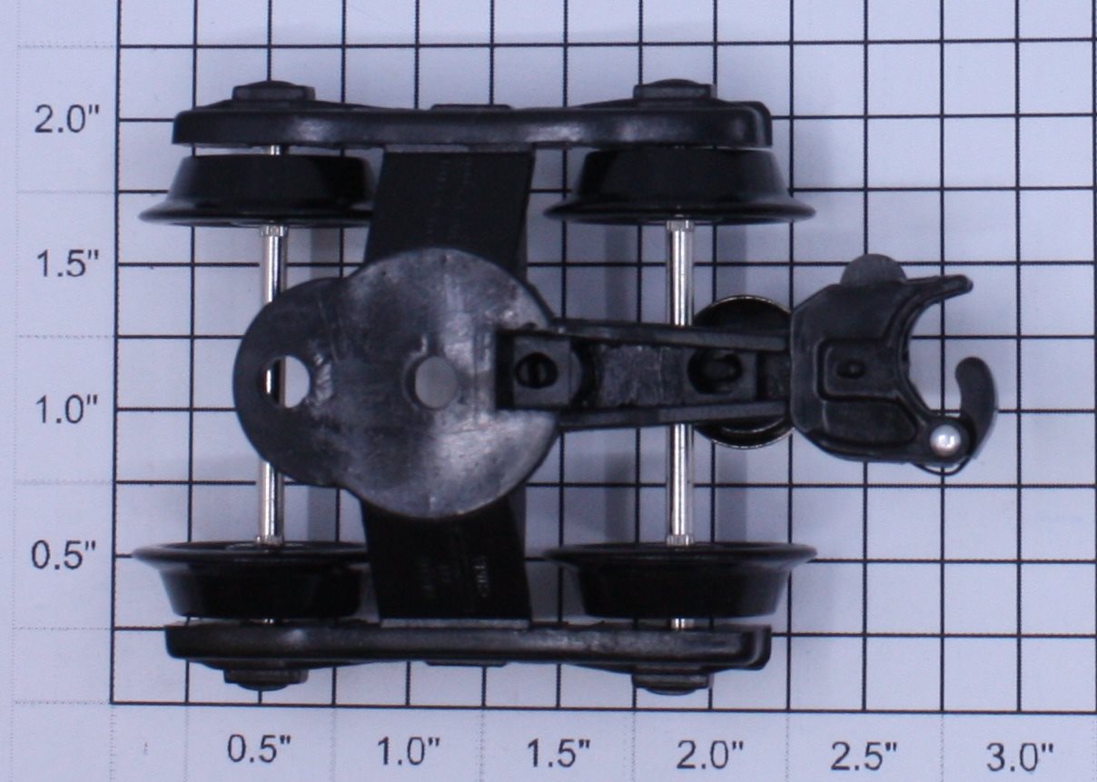K-Line K5000-1X Plastic 4-Wheel Coupler Truck