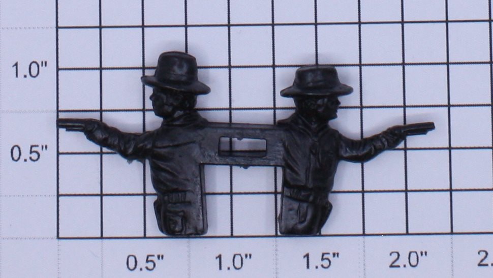 Lionel 9305-25 Black Cowboy Figures
