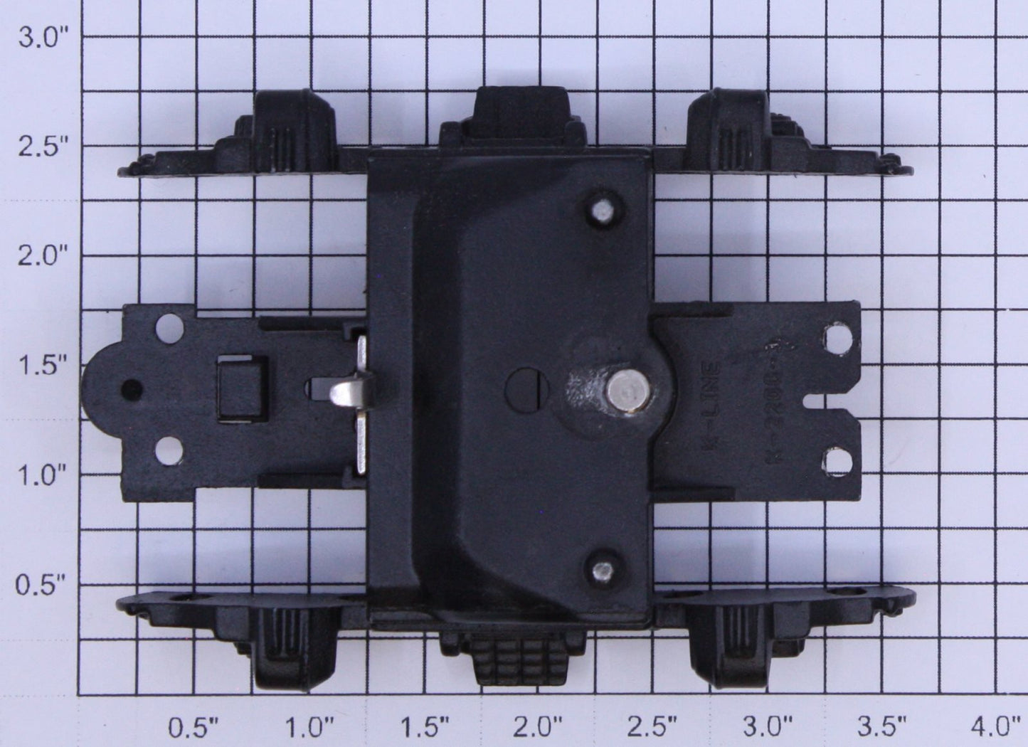 K-Line K2200-3 Black Metal Geep Truck Top Plate & Truck Sides