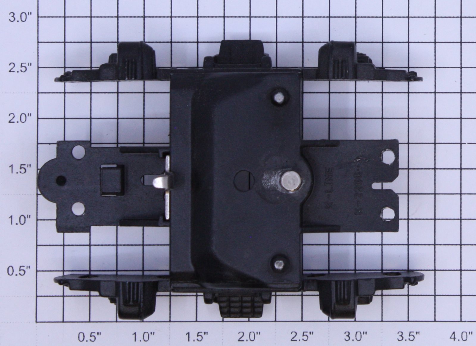 K-Line K2200-3 Black Metal Geep Truck Top Plate & Truck Sides