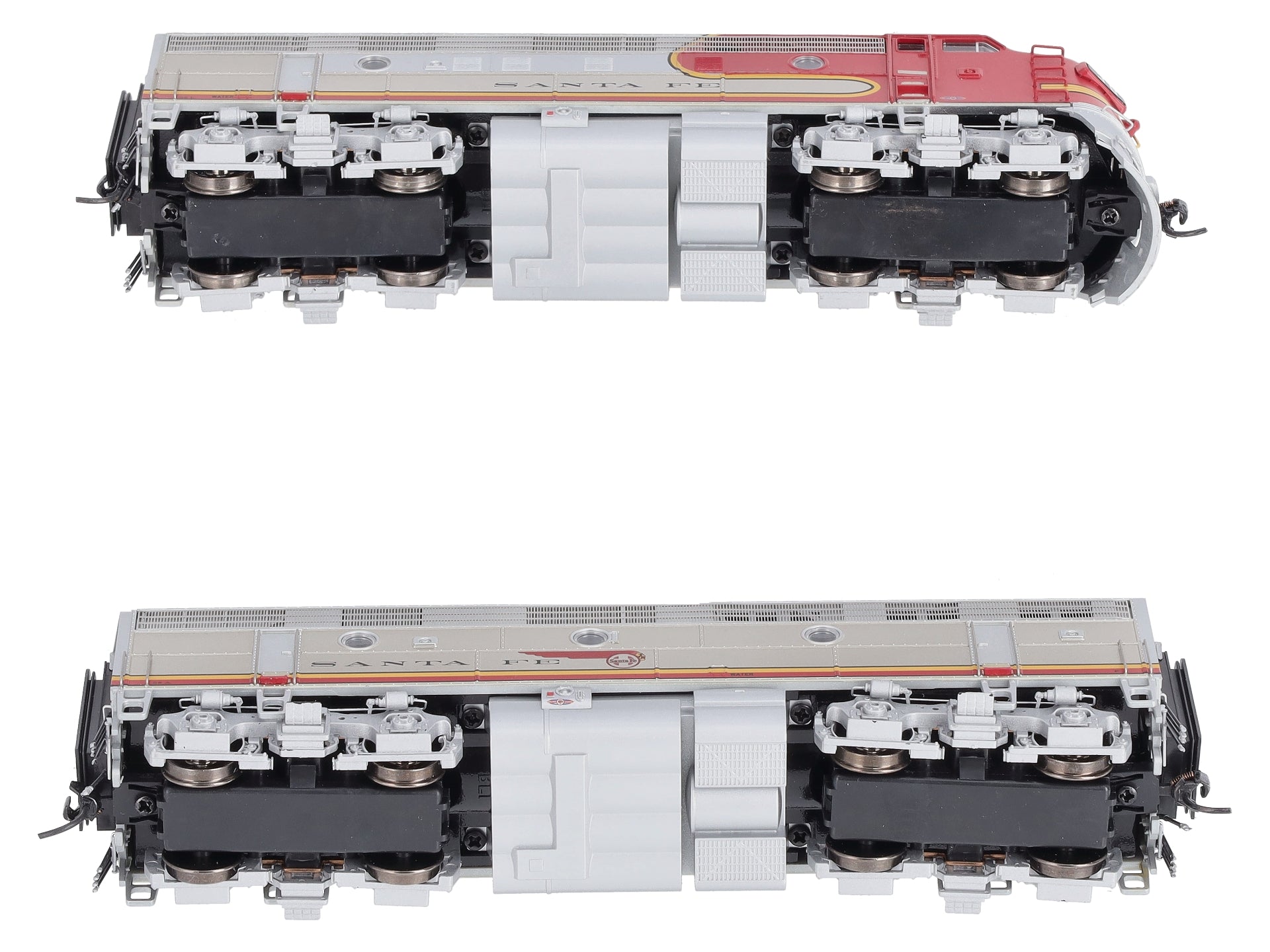 Broadway Limited 4842 HO Santa Fe F7 A/B Diesel Locomotive Sound/DCC #38L/38A
