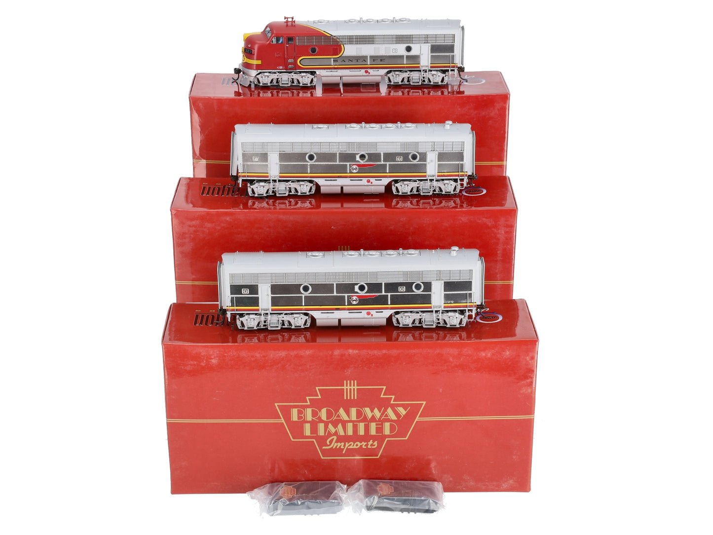 Broadway Limited 403 HO Santa Fe Paragon™ Diesel F7A-B(Powered)-B(Dummy) Set