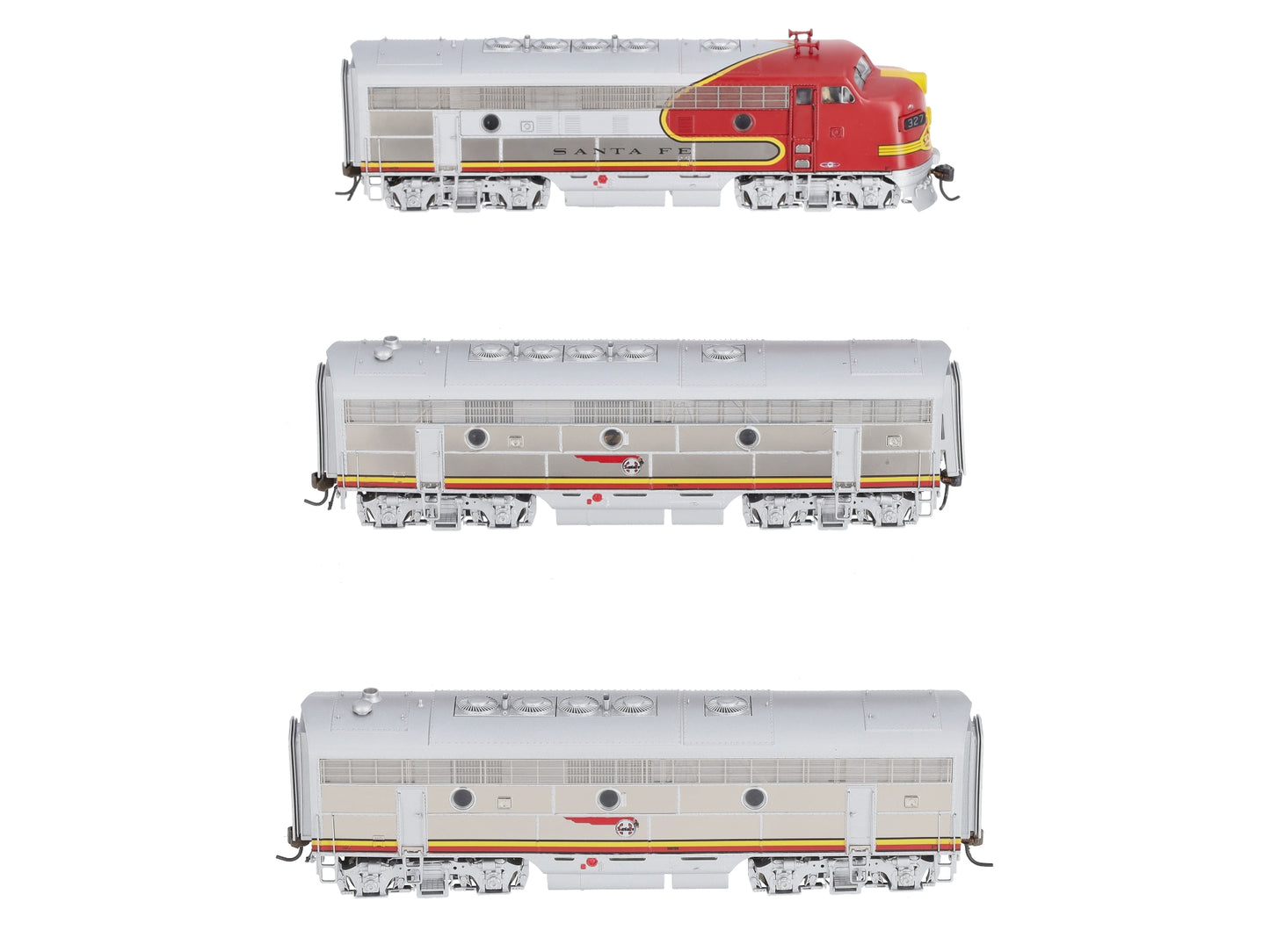 Broadway Limited 403 HO Santa Fe Paragon™ Diesel F7A-B(Powered)-B(Dummy) Set