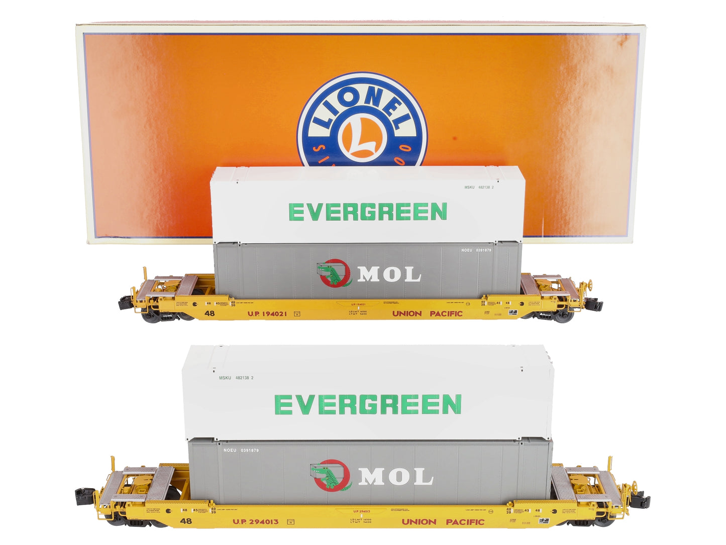 Lionel 6-27707 Union Pacific Husky Stack 2-Pack