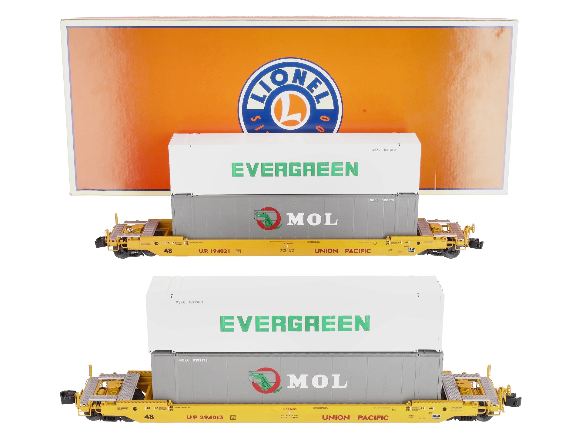 Lionel 6-27707 Union Pacific Husky Stack 2-Pack