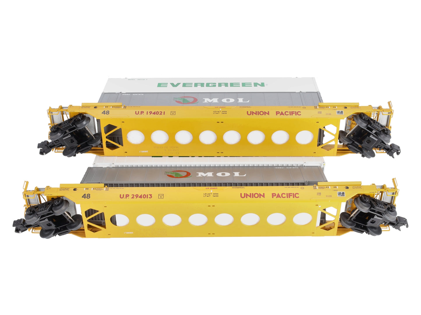 Lionel 6-27707 Union Pacific Husky Stack 2-Pack