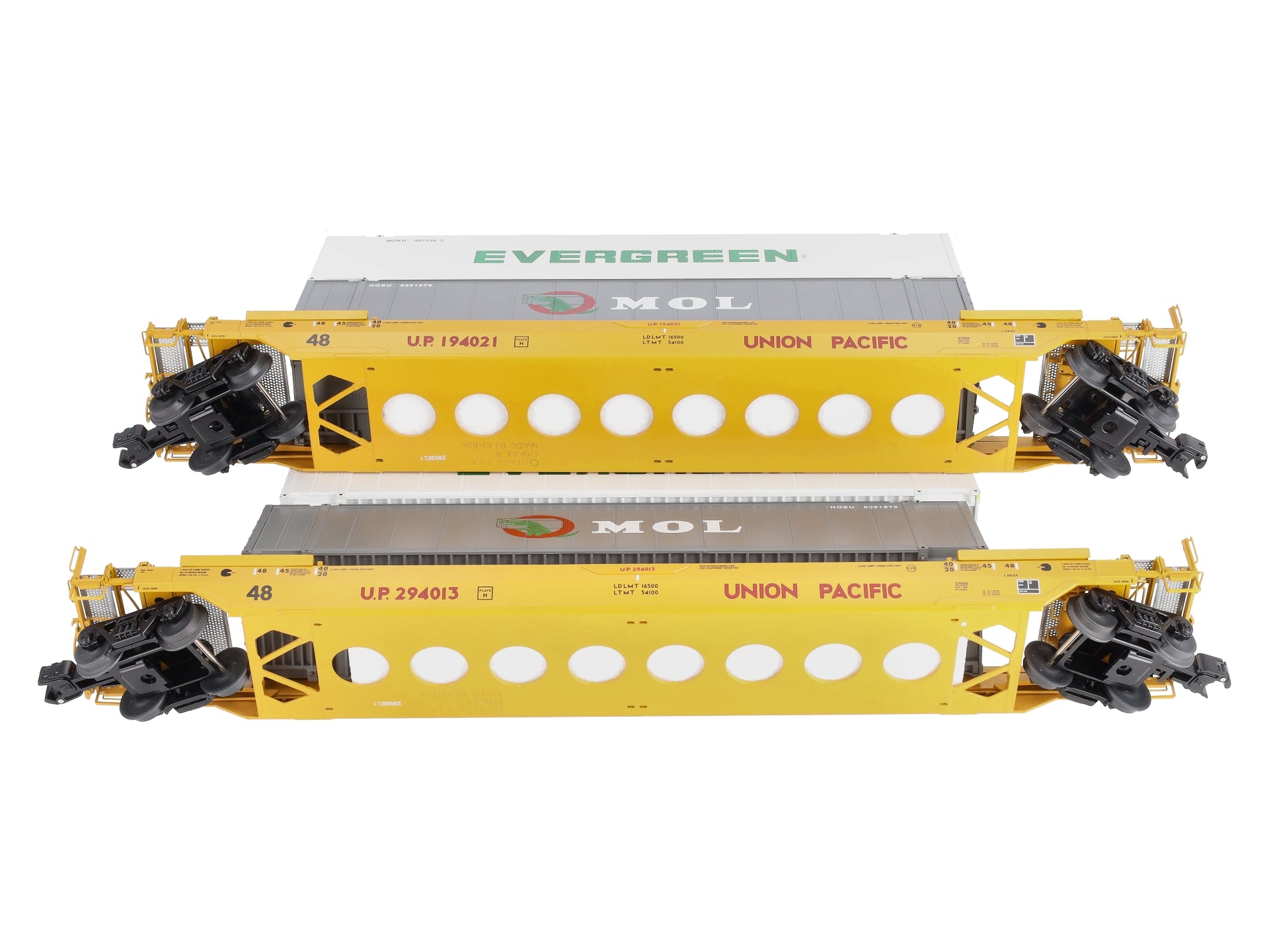 Lionel 6-27707 Union Pacific Husky Stack 2-Pack