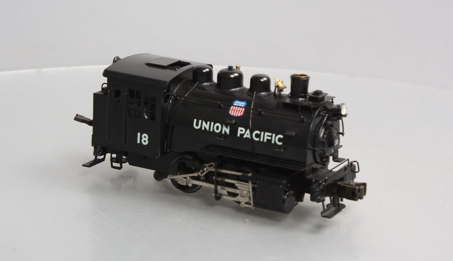 Right-of-Way O BRASS 0-4-0 Custom UP Steam Locomotive #18 EX