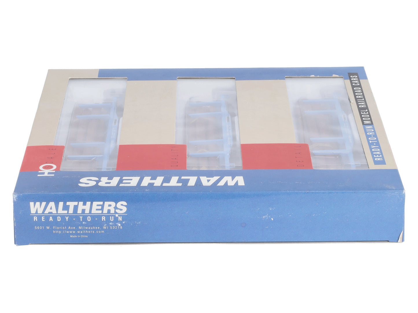 Walthers 932-34004 HO Georgia Pacific 45' Logging Flat Cars (Set of 3)