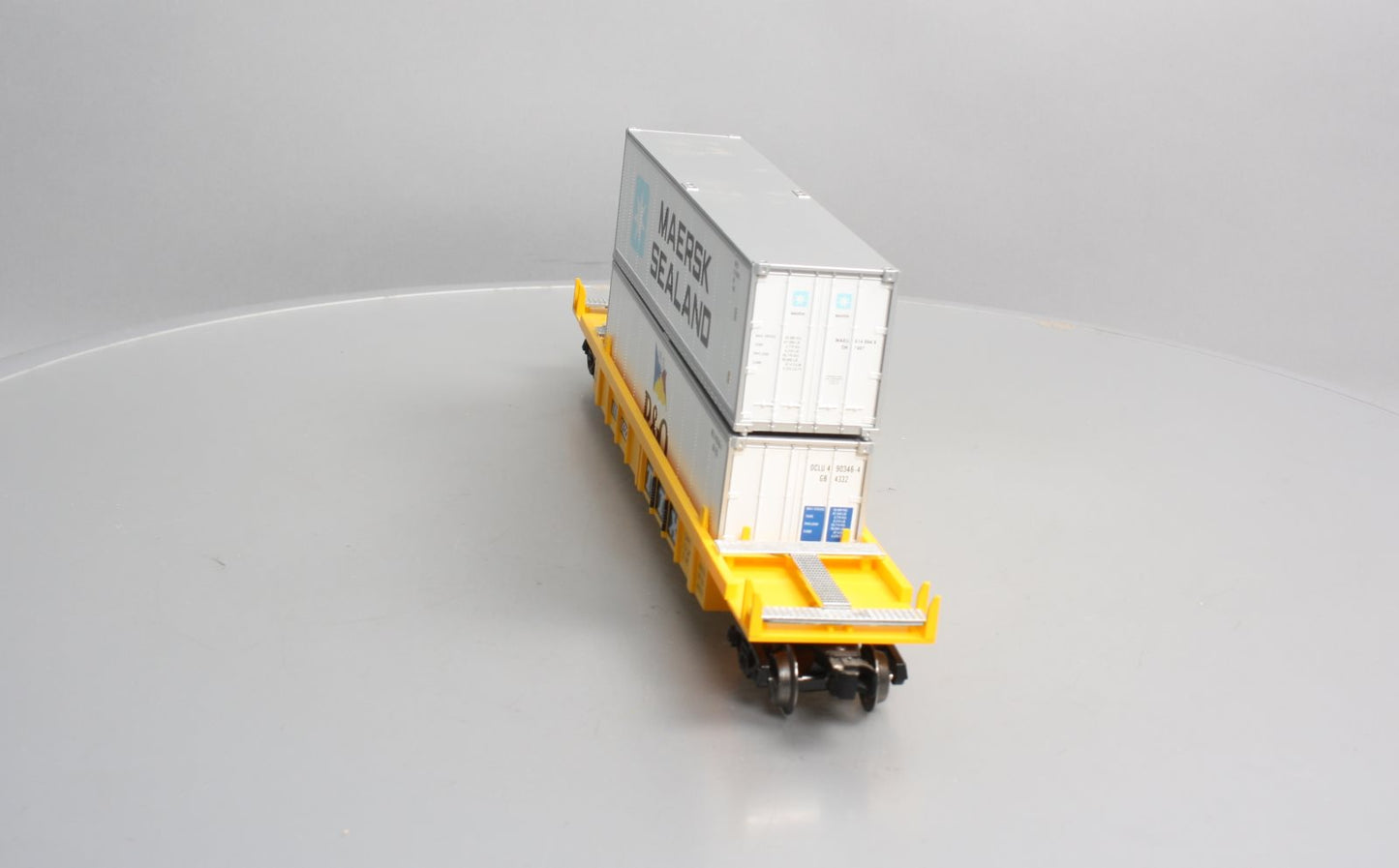 Menards O TTX Flat car w/ Containers #05224 - Custom EX