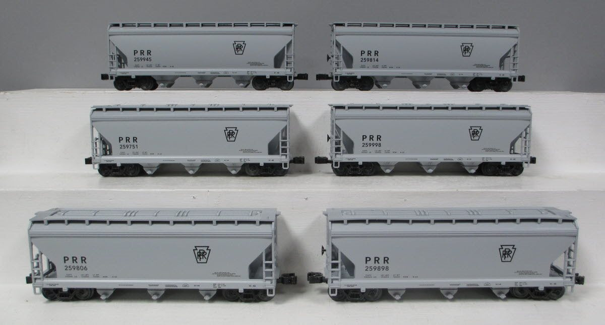 Lionel 318060 O Pennsylvania ACF 3-Bay Covered Hopper (Pack of 6)