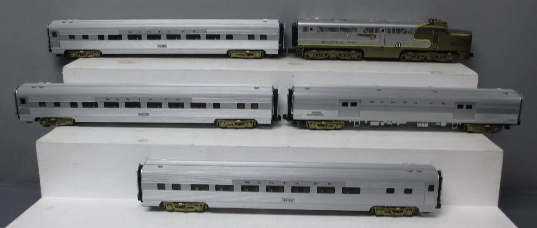 Lionel 1922040 O Gauge SF Gold Bonnet Legacy Diesel Train Set with Bluetooth