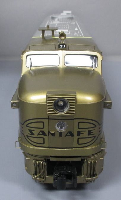 Lionel 1922040 O Gauge SF Gold Bonnet Legacy Diesel Train Set with Bluetooth