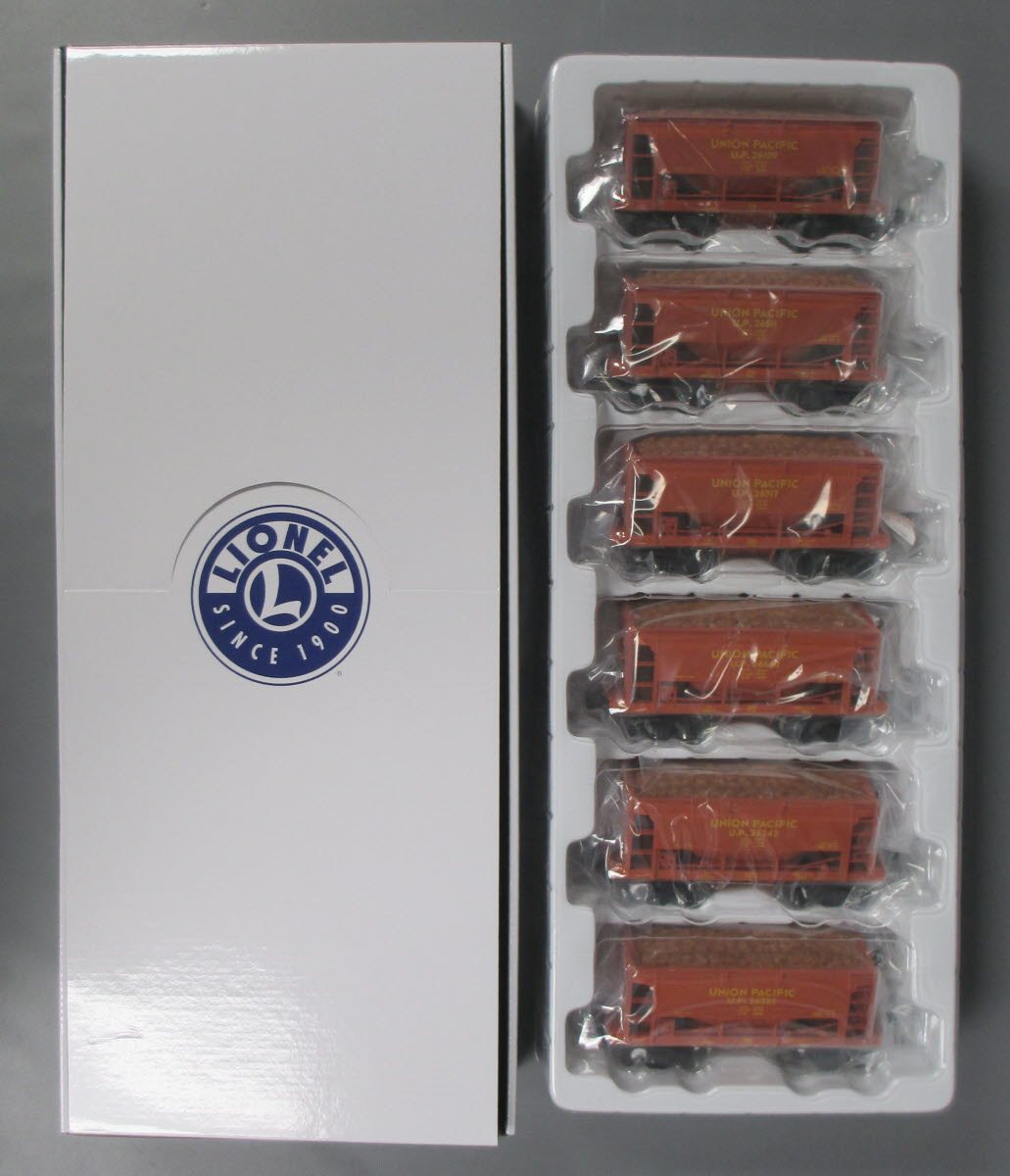 Lionel 1928200 O Union Pacific Ore Car (Pack of 6)