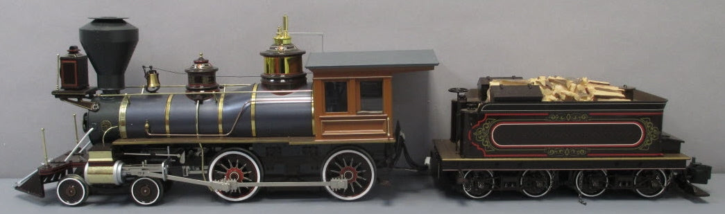 Bachmann 81391 G Spectrum 4-4-0 American Unlettered Steam Locomotive & Tender
