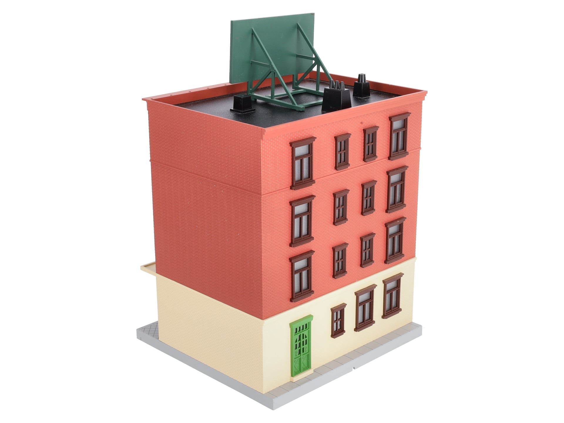 Custom MTH 30-90557 O 4-Story Building - Ditcher Quick & Hyde Divorce