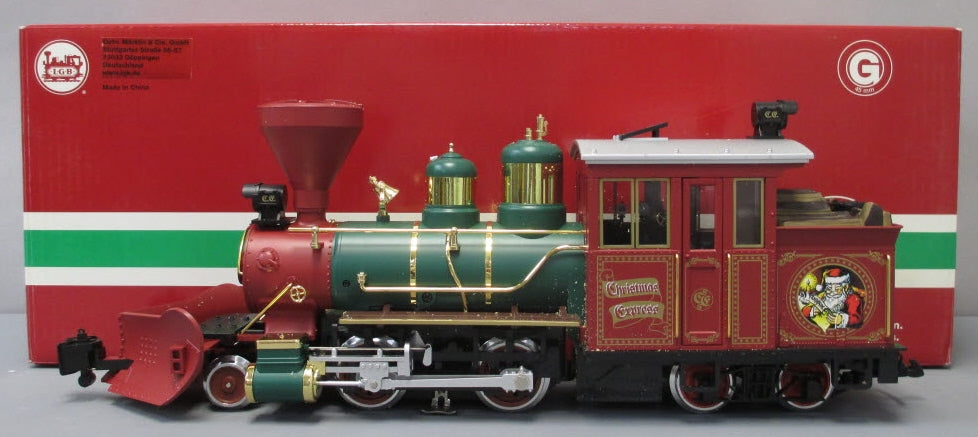 LGB 24253 Christmas 2-4-4T Forney-Type Steam Locomotive - DCC Ready