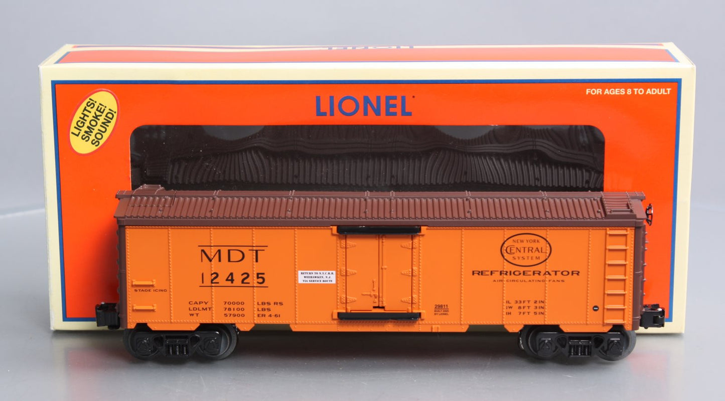 Lionel 6-29811 O Gauge Merchants Despatch Transit Hot Box Reefer Car #12425