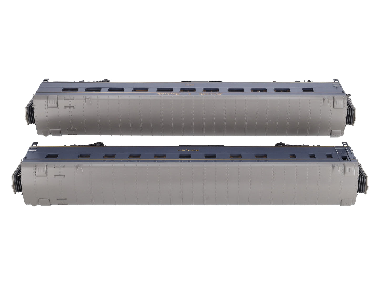 MTH 20-66111 O L&N 70' Streamlined Sleeper/Diner Passenger Car Set (Set of 2)